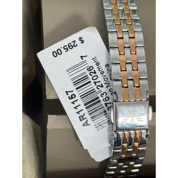 Emporio Armani Modern AR11157 Ladies Watch With White Dial - Picture 5 of 5